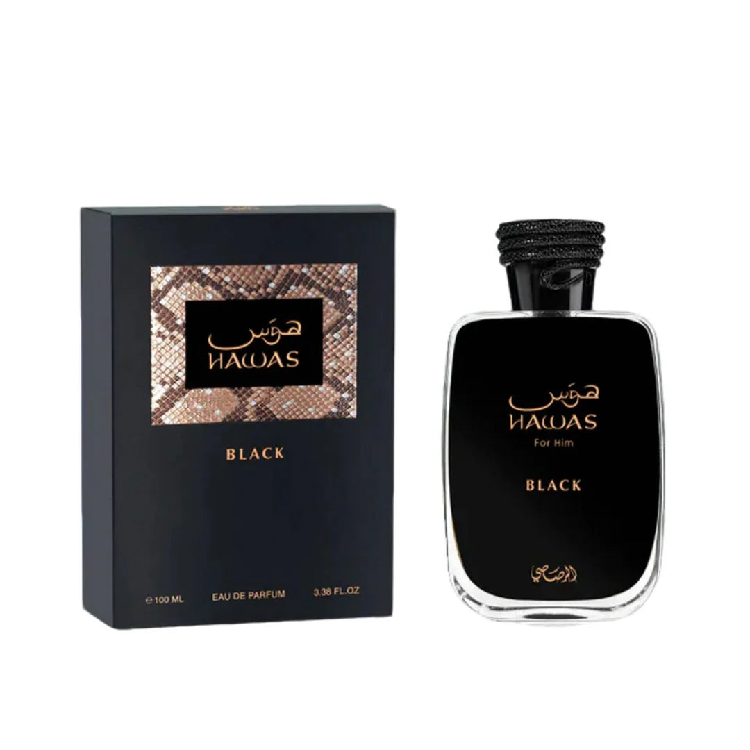 HAWAS BLACK MEN RASASI 100ml